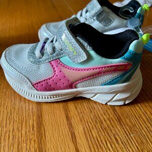 Carter’s Toddler Girl’s 8 Athletic Sneakers {Solar-G Glitter, NWT}